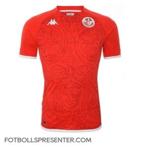 Tunisien Hemma Matchtröja VM 2022 Kortärmad